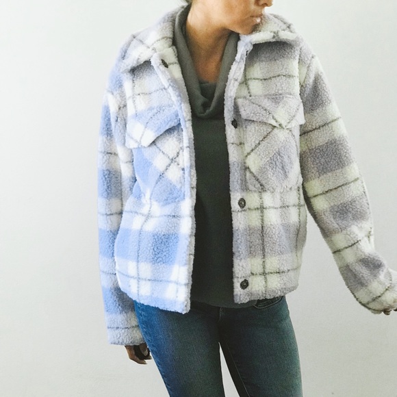 7 For All Mankind Jackets & Blazers - NWT 7 for all mankind teddy jacket Sz S